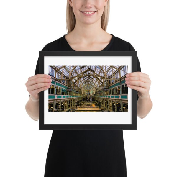Stephen's Green Shopping Centre, Framed poster - Image 3