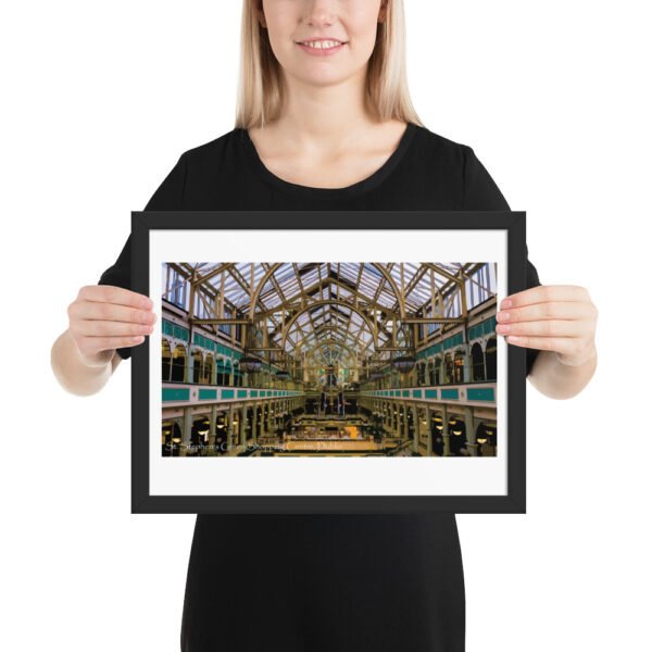 Stephen's Green Shopping Centre, Framed poster - Image 4