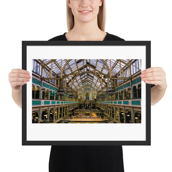 Stephen's Green Shopping Centre, Framed poster - Image 5