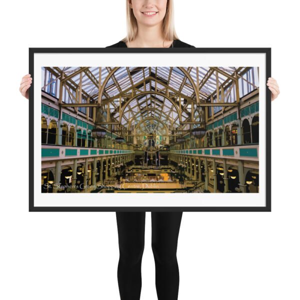 Stephen's Green Shopping Centre, Framed poster