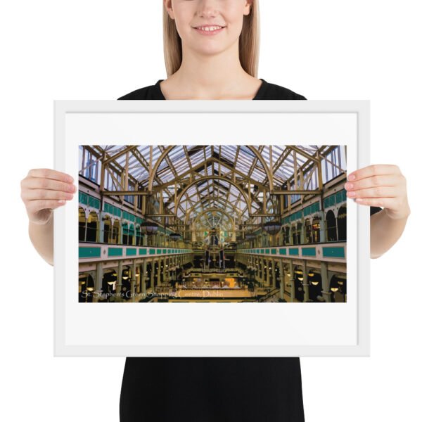 Stephen's Green Shopping Centre, Framed poster - Image 9