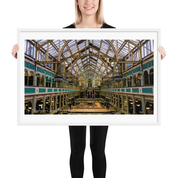Stephen's Green Shopping Centre, Framed poster - Image 10