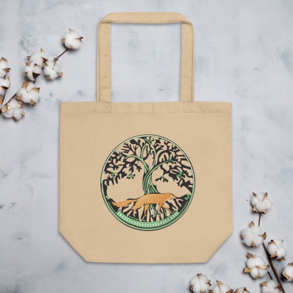 Tree of Life &Fox, Eco Tote Bag