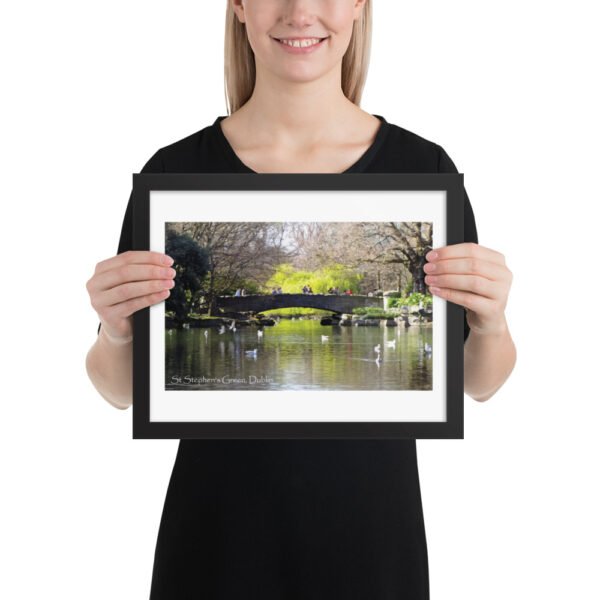 St. Stephen’s Green, Framed poster - Image 3