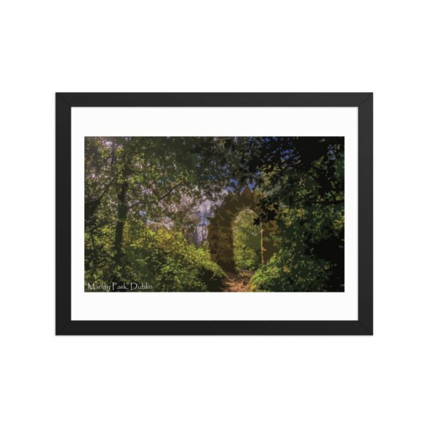 Marlay Park, Framed poster - Image 4