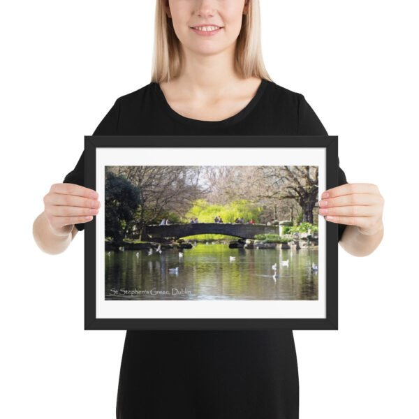 St. Stephen’s Green, Framed poster - Image 4
