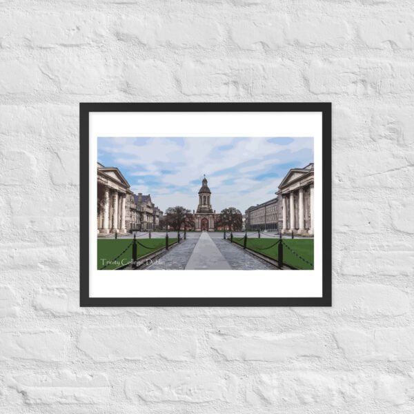 Trinity College, Framed poster - Image 5