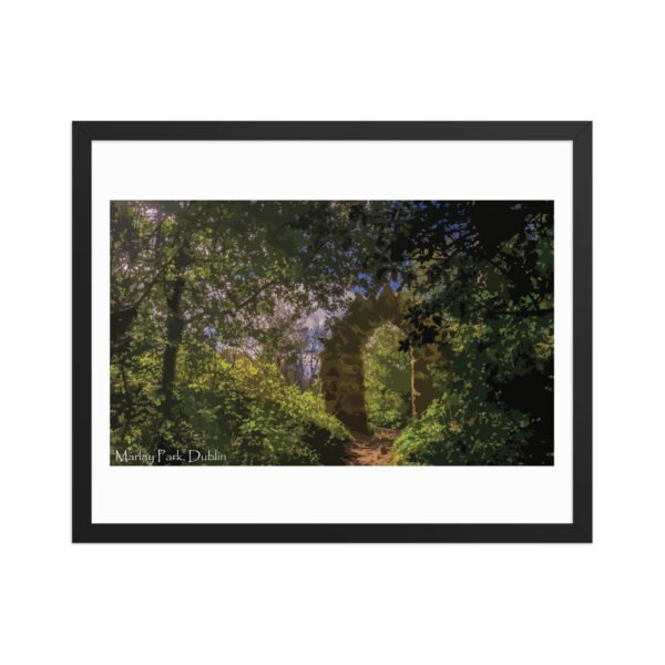 Marlay Park, Framed poster - Image 5