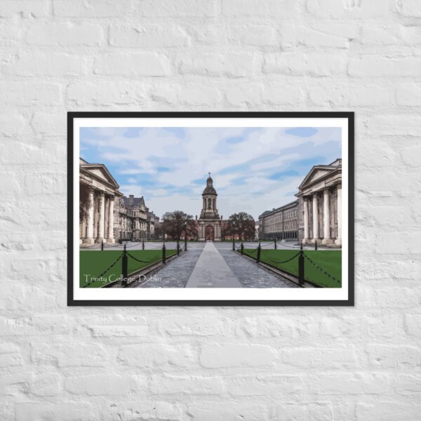 Trinity College, Framed poster