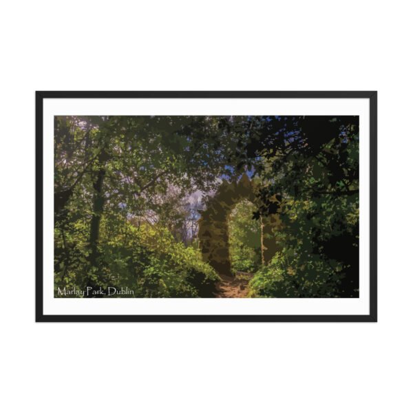 Marlay Park, Framed poster