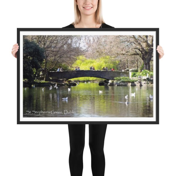 St. Stephen’s Green, Framed poster