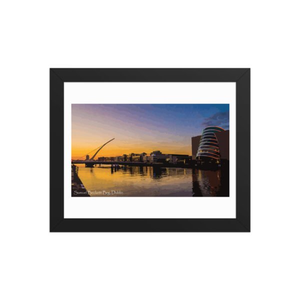 Samuel Beckett  Bridge, Framed poster - Image 2