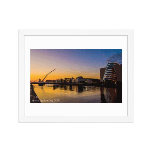 Samuel Beckett  Bridge, Framed poster - Image 7