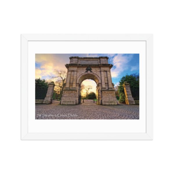 Saint Stephen's Green, Framed poster - Image 7