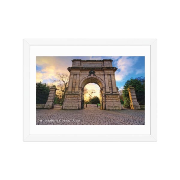 Saint Stephen's Green, Framed poster - Image 8