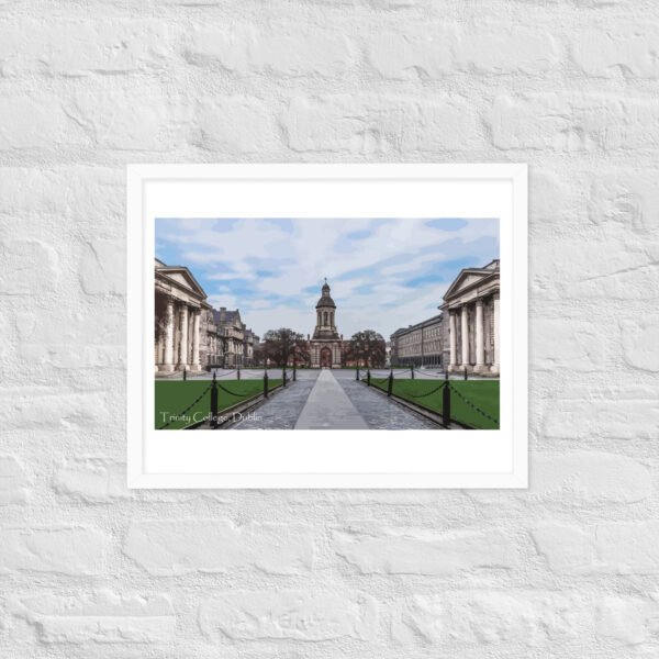 Trinity College, Framed poster - Image 9