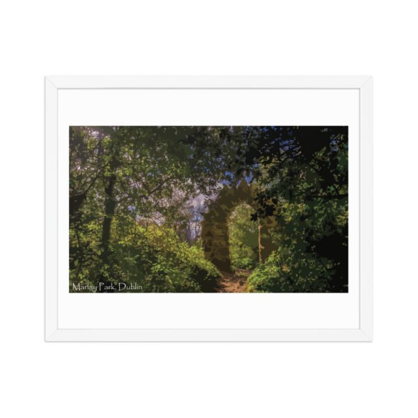 Marlay Park, Framed poster - Image 9