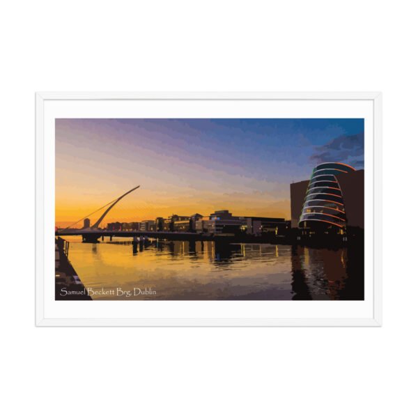 Samuel Beckett  Bridge, Framed poster - Image 10