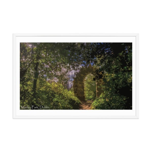 Marlay Park, Framed poster - Image 10