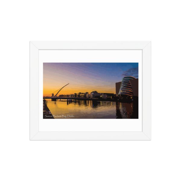 Samuel Beckett  Bridge, Framed poster - Image 6