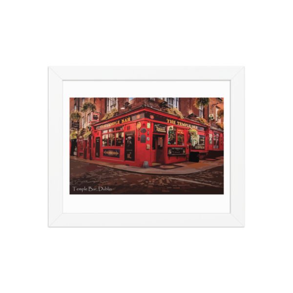 Temple Bar, Framed poster - Image 6