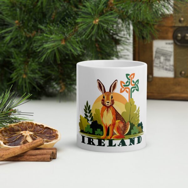 Rabbit Glossy Mug - Image 4