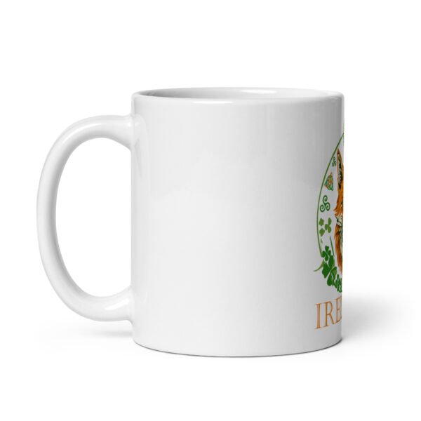 Fox White glossy mug - Image 3