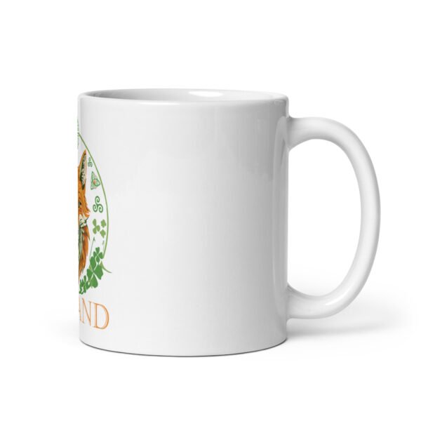 Fox White glossy mug - Image 2