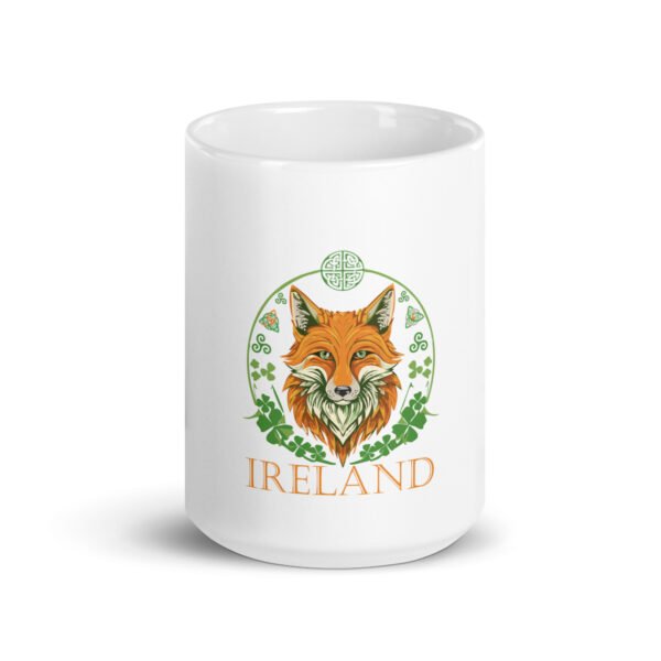 Fox White glossy mug - Image 7