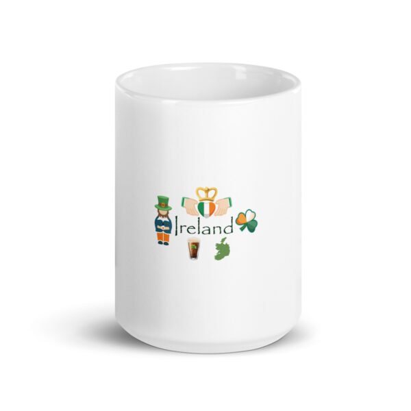Ireland White glossy mug - Image 5