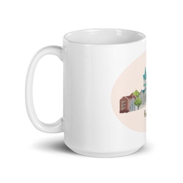 Galway White glossy mug - Image 6