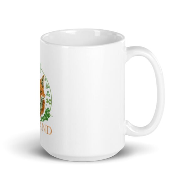 Fox White glossy mug - Image 5