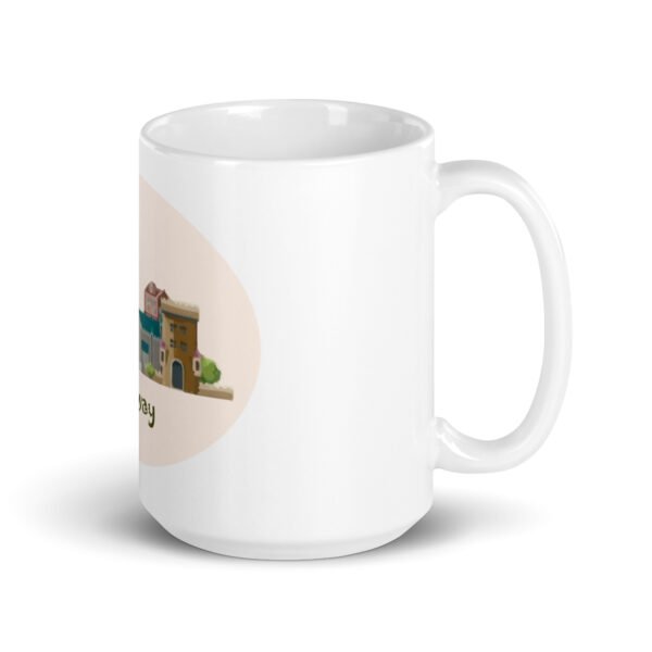 Galway White glossy mug - Image 5