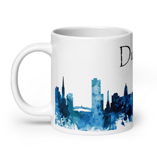 Dublin White glossy mug - Image 9