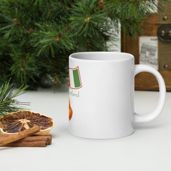 Fox White Glossy Mug - Image 9