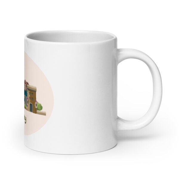 Galway White glossy mug - Image 8